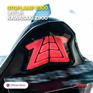 JPA Motorcycle Rear Running Light LED Tail Light Stop Lamp for Kawasaki Z900 2017-2024 Z900 Gen 2