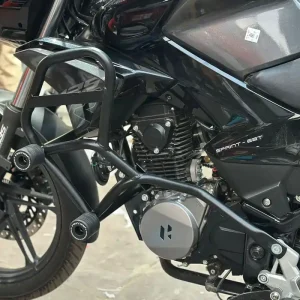 Xtreme 125R Crashguard with Heavy Nylon Sliders Dual Side Tank Guard