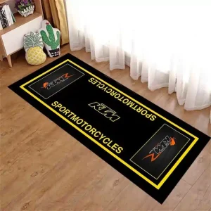 KTM Motorcycle Exhibition Floor Mat or Garage Mat KTM Duke KTM RC Motorcycle