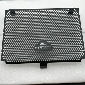Aftermarket Custom Radiator Guard Aprilia RS457 Tuono 457 2024+  Evotech Radiator Guard , Aluminum Alloy , Black