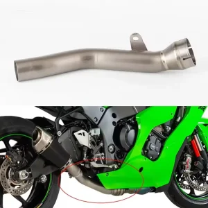 Kawasaki Ninja ZX10R ZX-10R 2021-2025 Exhaust System Stainless Steel Mid Pipe